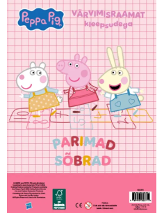 Põrsas Peppa. Värvimisraamat. Armas väike Peppa 2