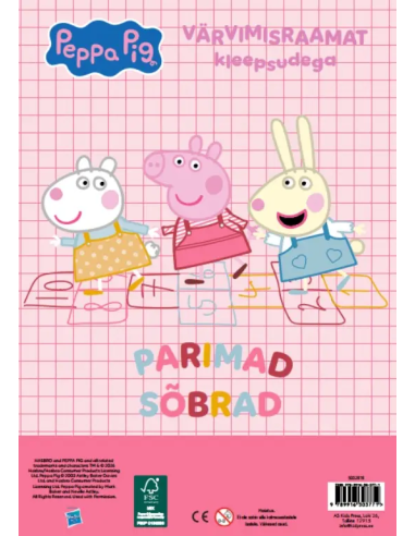 Põrsas Peppa. Värvimisraamat. Armas väike Peppa