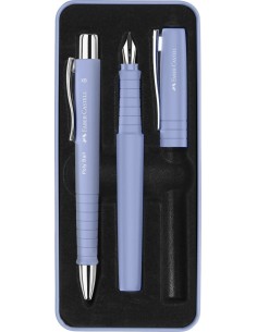 Set Poly Ball Pen pale iris FP+BP