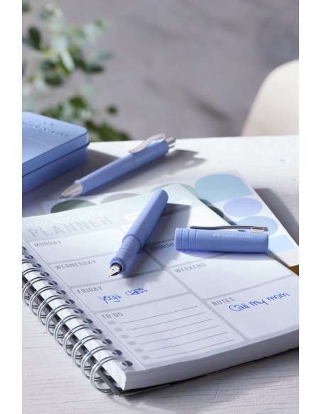Kinkekomplekt Faber-Castell Poly Ball sulepea + pastapliiats hele iiris