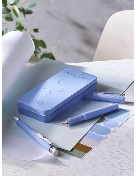 Set Poly Ball Pen pale iris FP+BP