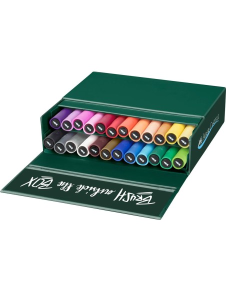 Faber-Castell Multimark Acrylic Brush Markers, 24 Pieces