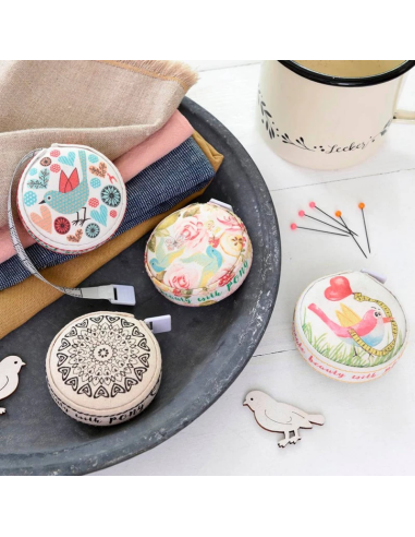 Measuring Tape Pony Retractable Floral 2m