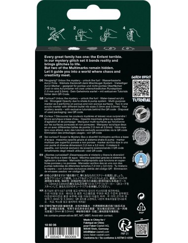 Acrylic Marker Multimark Mystery Set I