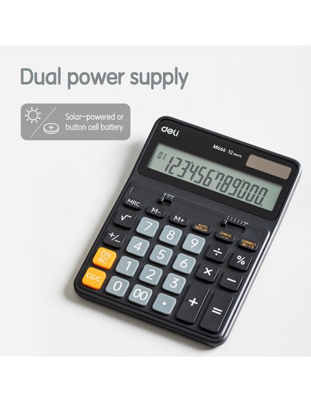 Desktop Calculator Plastic-12 digits