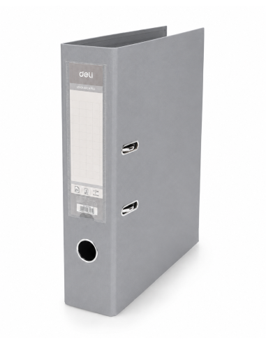 Registraator Deli A4 5cm PP/PP metall alaserv, hall