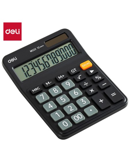 Lauakalkulaator DELI M222 12 numbrit