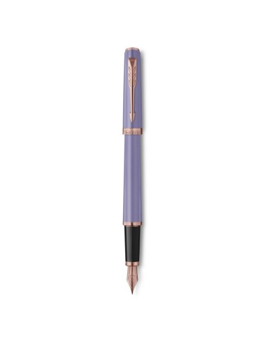 Parker Meridian Lilac Pink Gold Trim Fountain Pen Fine