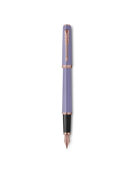 Parker Meridian Lilac Pink Gold Trim Fountain Pen Fine