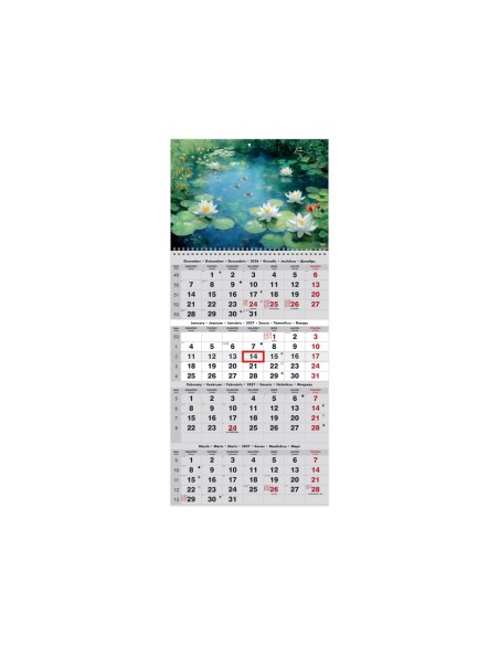 Seinakalender Timer QUATTRO nr.14