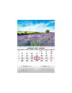 Seinakalender Timer MONO eesti-inglise nr.29