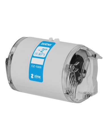 Etikett Brother CZ-1005 50mmx5m valge