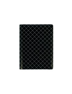Raamatkalender Timer MINISTER Pattern Nädal H must/hõbe