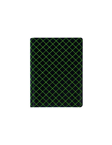Raamatkalender Timer MINISTER Pattern Nädal H must/roheline