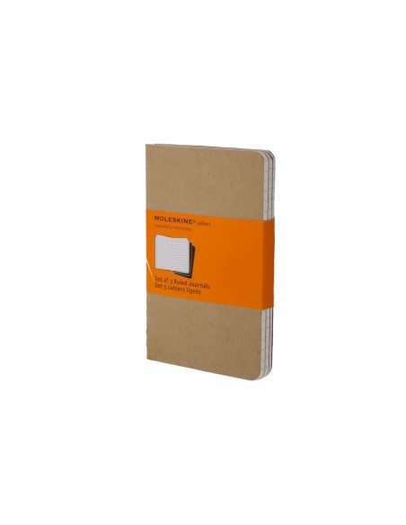 Moleskine Cahier Journal Pocket Kraft Brown Ruled