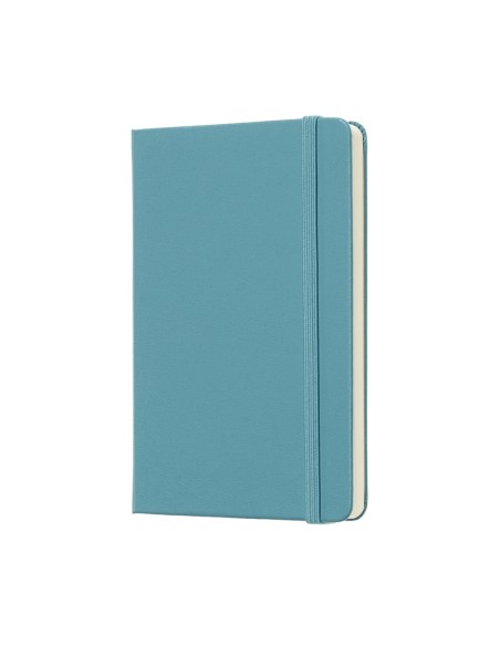 Märkmik Moleskine Classic 9x14cm, valge, kõvad kaaned, sinine