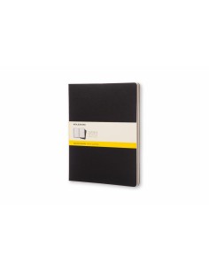 Märkmik Moleskine Cahier 21x30cm, ruuduline, pehmed kaaned, must