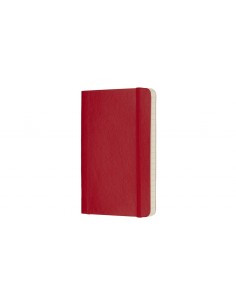 *Märkmik Moleskine Classic 9x14cm, jooneline, pehmed kaaned, punane 2