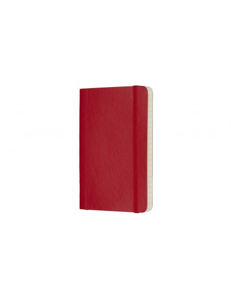 Moleskine Notebook Pocket Ruled Scarlet Red Soft
