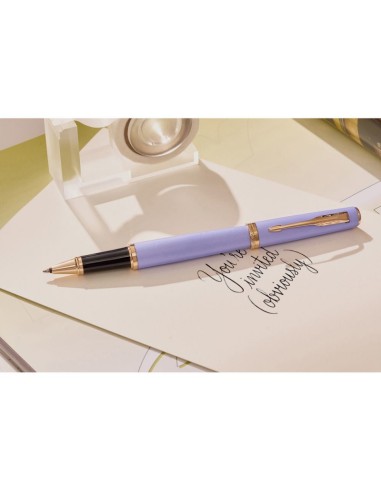 Parker Meridian RBT Purple/Gold Ballpoint Pen