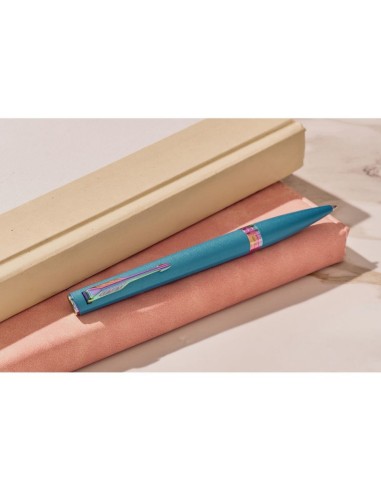 Pastapliiats Parker Meridian Teal RBT, M, sinine tint