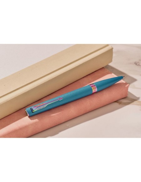 Pastapliiats Parker Meridian Teal RBT, M, sinine tint