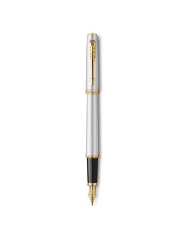 Parker Meridian Chrome/Gold Fine GT Fountain Pen