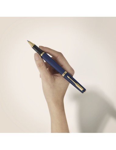 Parker Meridian Blue GT Rollerball Pen F Black Ink