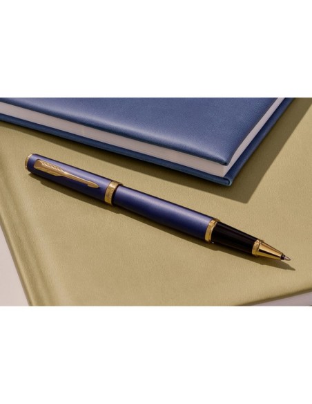 Parker Meridian Blue GT Rollerball Pen F Black Ink
