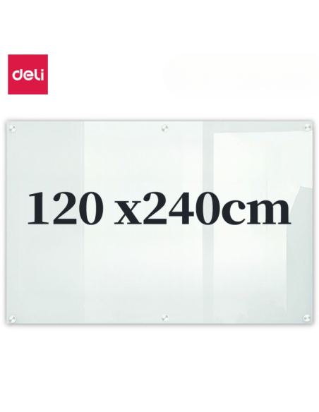 Glass Board Deli 2400x1200mm White