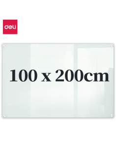 Glass Board Deli 2000x1000mm White