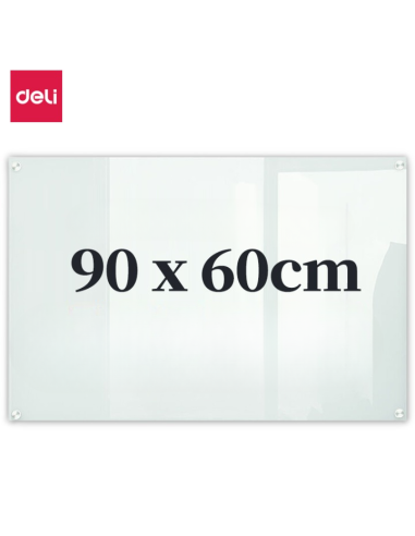 Klaastahvel Deli 600x900mm valge
