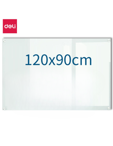 Klaastahvel Deli 900x1200mm Valge