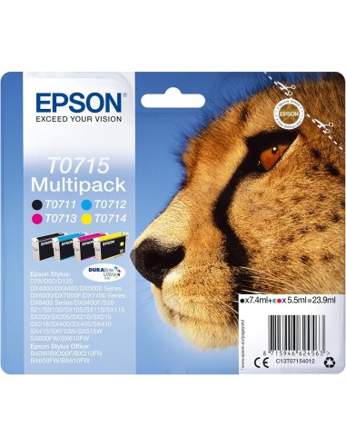 Tindikomplekt Epson T0715 DX-4000/6000/4050/5000/5050/6050/D78/SX-100