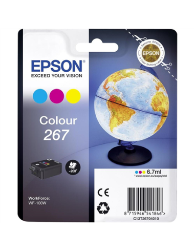 Tindikassett Epson 267, Multicolor, 6ml, Suure mahutavusega