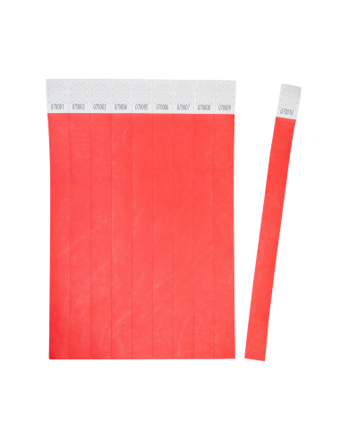 Käepael Tyvek neoonpunane 265x19mm