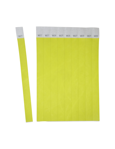 Käepael Tyvek neoonkollane 265x19mm