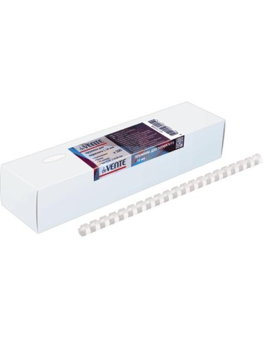 Plastic combs white 14 mm 100pcs