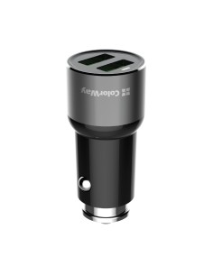 CAR Charger Colorway 2USB AUTO ID 3.6A (18W) black 2