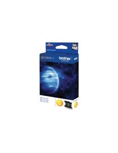 Tindikassett Brother LC1280XLY, Yellow, High-Yield