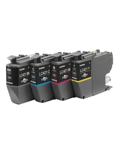 Tintide komplekt Brother LC421VALDR (200lk)