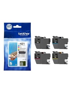 Tindikassetid Brother LC421VAL, Multicolor, Suur tootlikkus 2