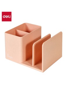 Pliiatsitops DELI 155x120x96 mm, roosa