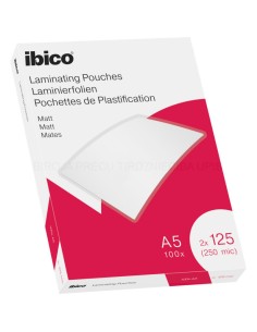 Lamineerimiskile Ibico A5 (154x216mm) 125mic/100L matt