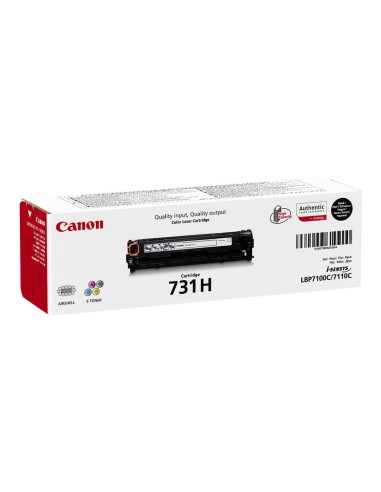 Lasertoner Canon "731H", Black, Suure mahutavusega