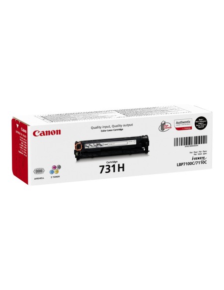 Lasertoner Canon "731H", Black, Suure mahutavusega
