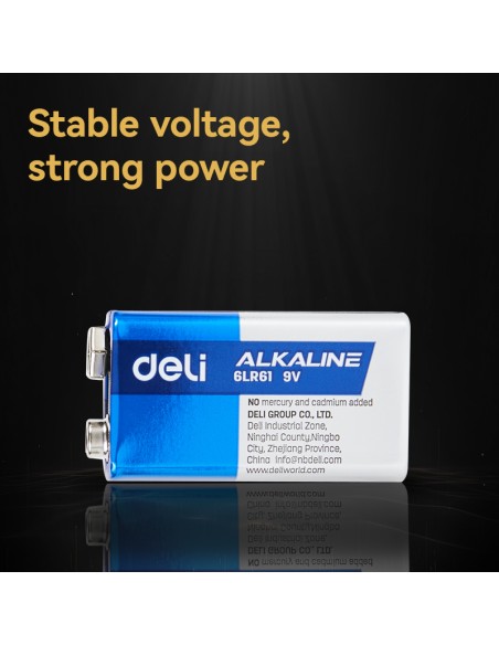 Alkaline Battery 9V 6LR61 Blue
