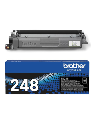 Toonerikassett Brother TN248BK, Black, Suure Saagikusega