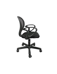 Office chair College with whole black mesh 2
