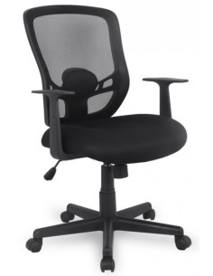 Office chair College with  whole black mesh 2